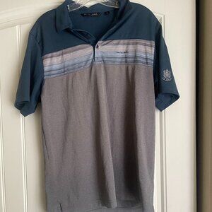 TravisMathew La Jolla Colorblock Polo Shirt – Size M